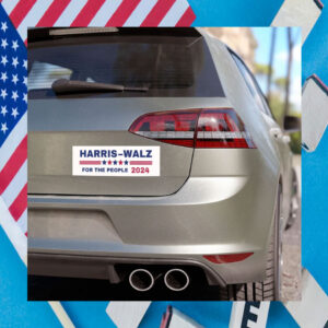 Harris Walz For The People 2024 Car Magnets