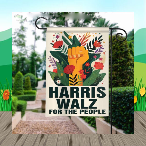 Harris Walz For The People Flags