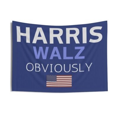 Harris Walz Obviously Indoor Wall Tapestry