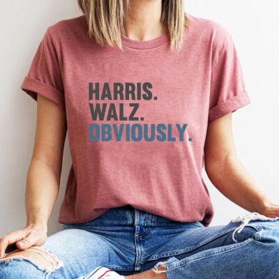 Harris Walz Obviously Shirt