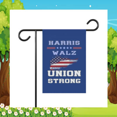 Harris Walz Union Strong Flag