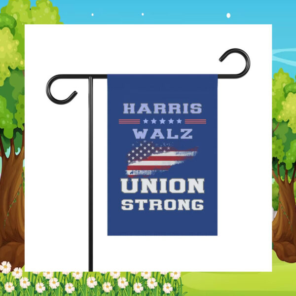 Harris Walz Union Strong Flag