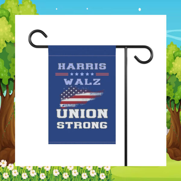 Harris Walz Union Strong Flag