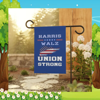 Harris Walz Union Strong Flag