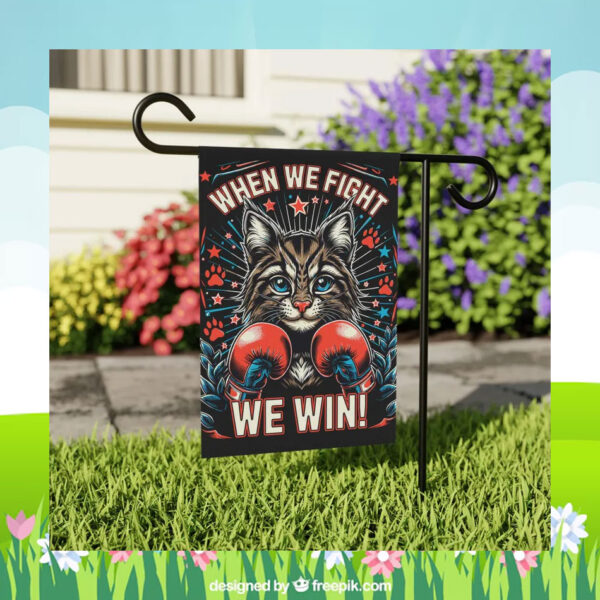 Harris Walz When We Fight We Win 2024 Flag