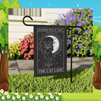 Harris Walz XXIV The Cat Lady Flag