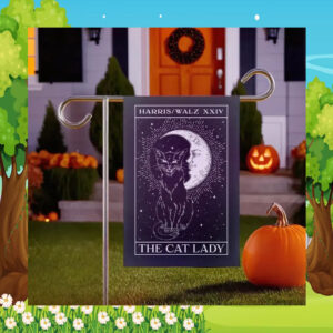 Harris Walz XXIV The Cat Lady Flag