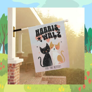 Harris Walz for The Kittes Flag