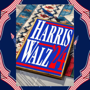 Harris Walz'24 Election Poster