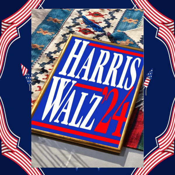 Harris Walz'24 Election Poster