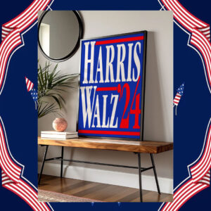 Harris Walz'24 Election Poster
