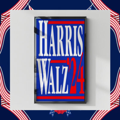 Harris Walz'24 Election Poster