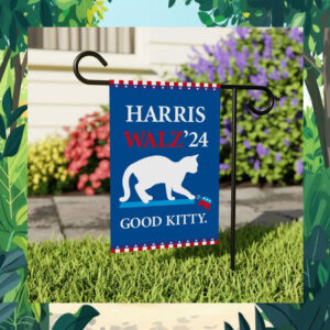 Harris Walz'24 Good Kitty Flag