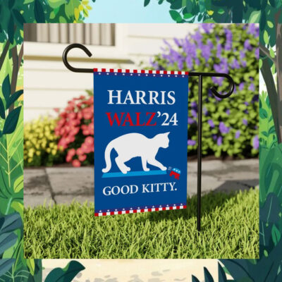 Harris Walz'24 Good Kitty Flag