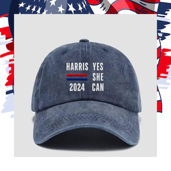 Harris Yes She Can 2024 Hat