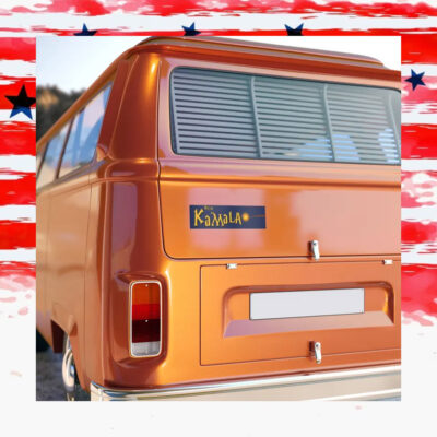 Harry Potter Kamala Harris Accio Bumper Sticker
