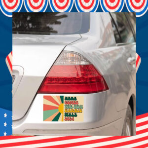 Here Comes The Sun Harris Walz 2024 Car Magnet