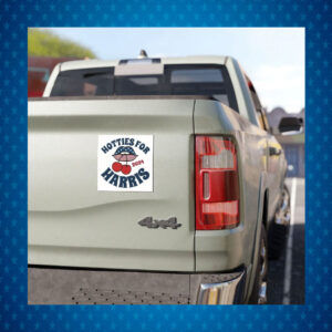 Hotties for Harris 2024 Car Magnet