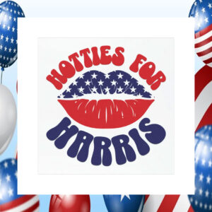 Hotties for Harris Car Magnets