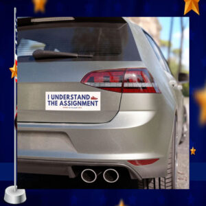 I Understand The Assignment Harris For The People 2024 Car Magnet