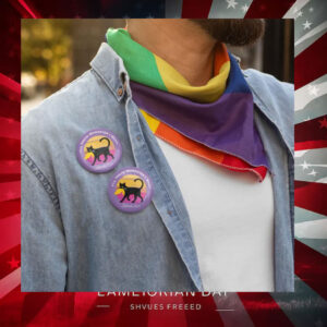 I'll Tread Wherever I want Kamala 2024 Button