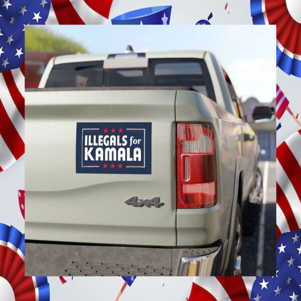 Illegals For Kamala Car Magnet