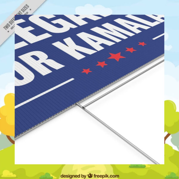 Illegals For Kamala Yard Sign
