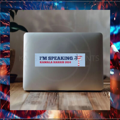 I'm Speaking Kamala Harris 2024 Sticker