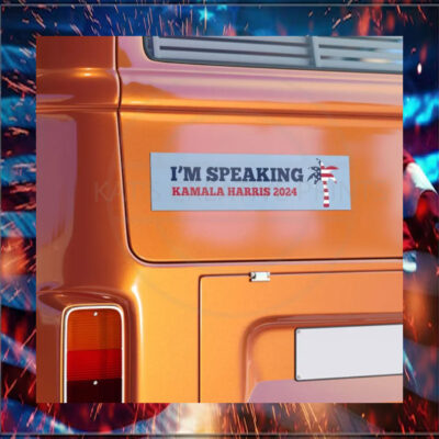 I'm Speaking Kamala Harris 2024 Sticker