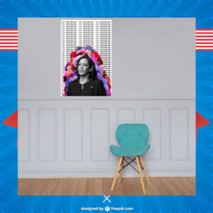 I'm Speaking Kamala Harris Art Poster