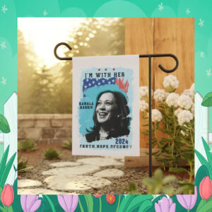 I'm with Her Kamala Harris 2024 Truth Hope Decency Flag