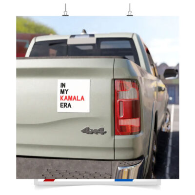 In My Kamala Era 24 Car Magnet