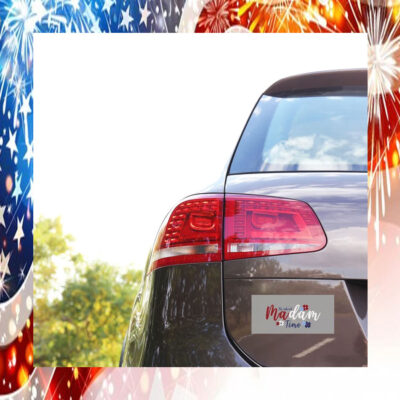 It's About Mamdam Time Kamala Sticker