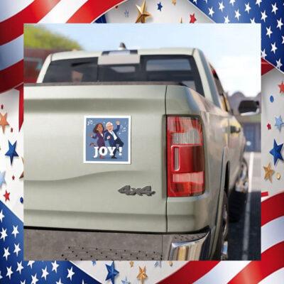 Joy Kamala Harris Walz Car Magnet