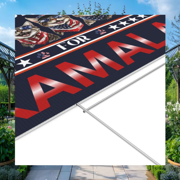 Joyful Cats for Kamala 2024 Yard Sign
