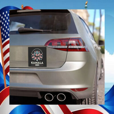 Kamala 2024 Lotus Car Magnet