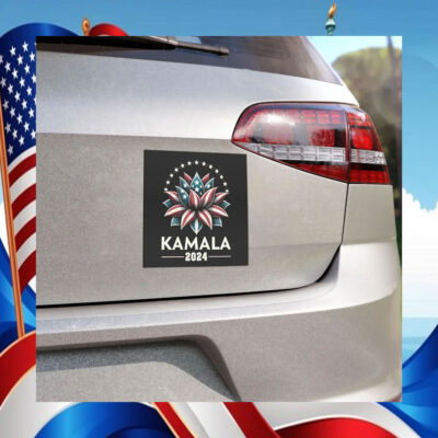 Kamala 2024 Lotus Car Magnet