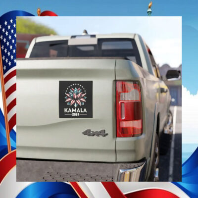 Kamala 2024 Lotus Car Magnet
