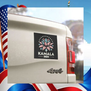 Kamala 2024 Lotus Car Magnet