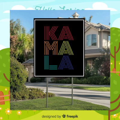 Kamala 24 Yard Signs