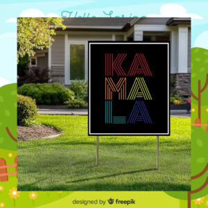 Kamala 24 Yard Signs