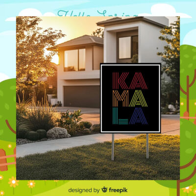 Kamala 24 Yard Signs