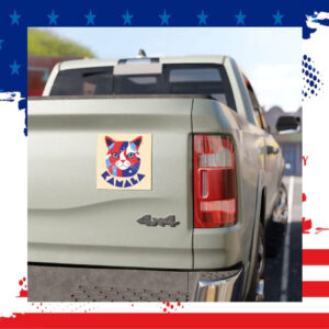 Kamala Cat Car Magnet