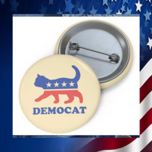 Kamala Cat Ladies Democratic Party Pin Button