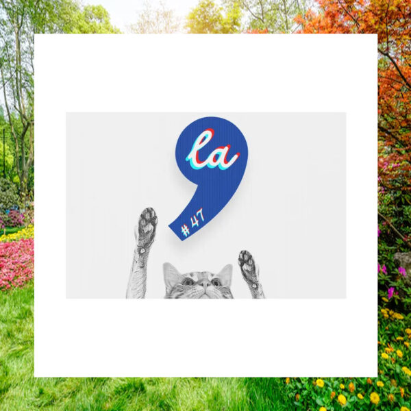Kamala Cat Lady Comma La Plastic Yard Sign