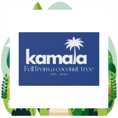 Kamala Fell From A Coconut Tree 2024 Yard Sign