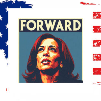 Kamala Forward Car Magnet
