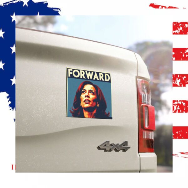 Kamala Forward Car Magnet