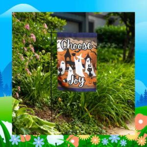 Kamala Halloween Spooky Ghosts Choose Joy Flag