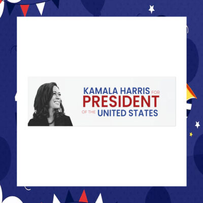 Kamala Harris 2024 For President Of The United States Car Magnet